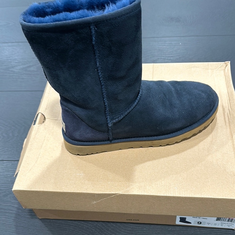 UGG Black Suede Boots